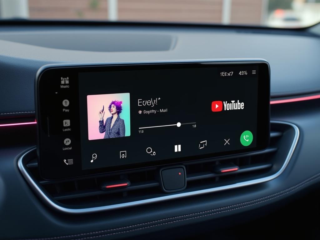 Android Auto Revamps Design: Spotify and YouTube Apps Set for Comprehensive Overhaul